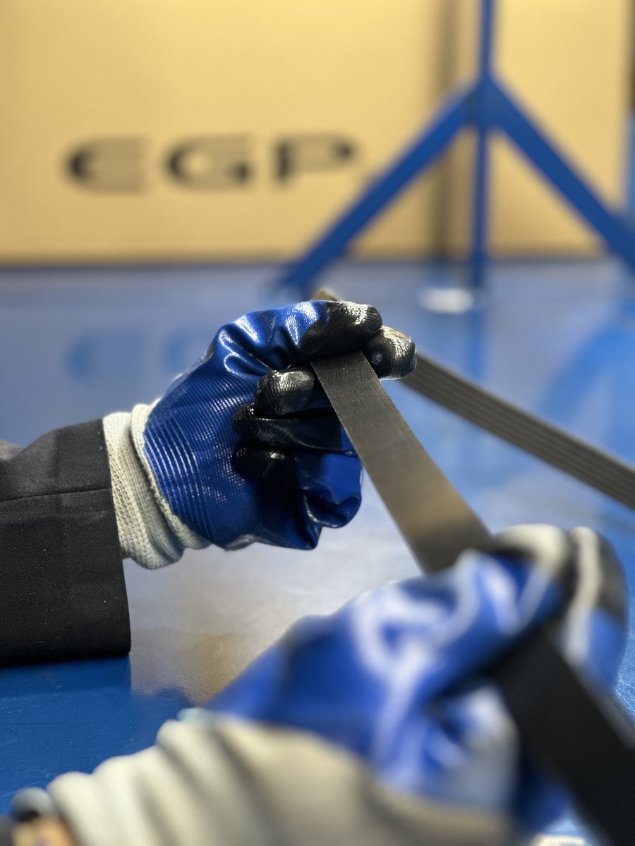Quality inspection of EGP belts