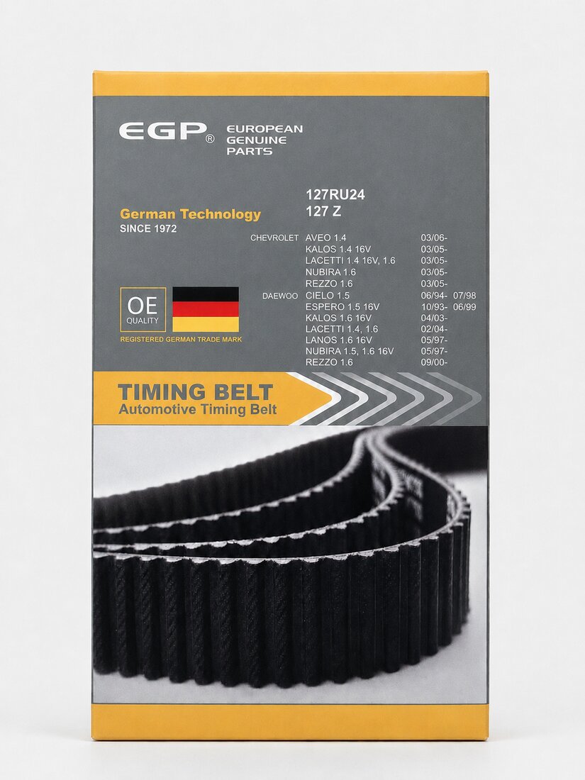 EGP 127RU24 timing belt box
